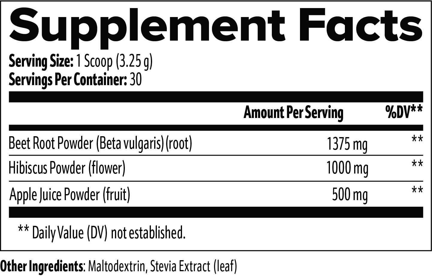 ManForm Vasora - Beetroot Powder